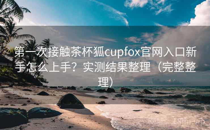 第一次接触茶杯狐cupfox官网入口新手怎么上手?实测结果整理(完整整理) 第一次接触茶杯狐cupfox官网入口新手怎么上手?实测结果整理(完整整理)