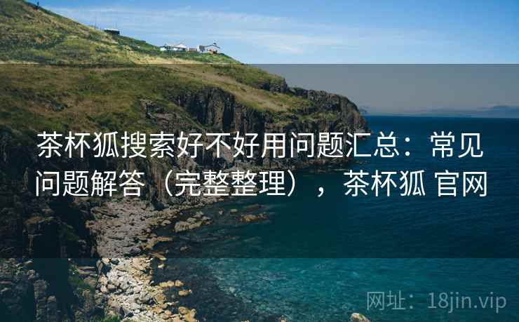 茶杯狐搜索好不好用问题汇总：常见问题解答（完整整理），茶杯狐 官网