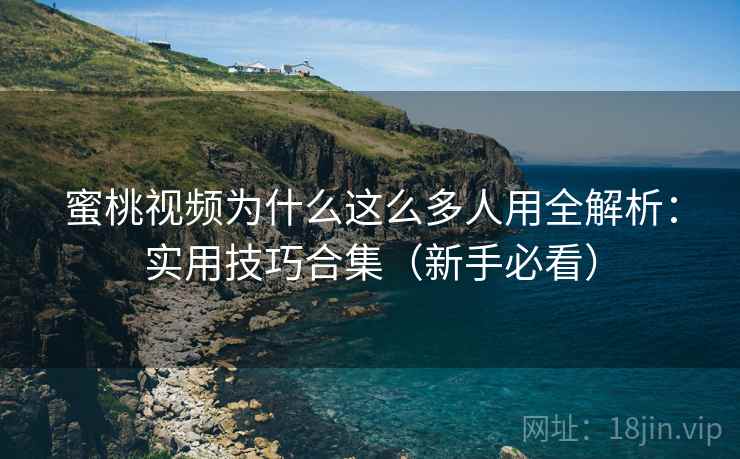 蜜桃视频为什么这么多人用全解析：实用技巧合集（新手必看）